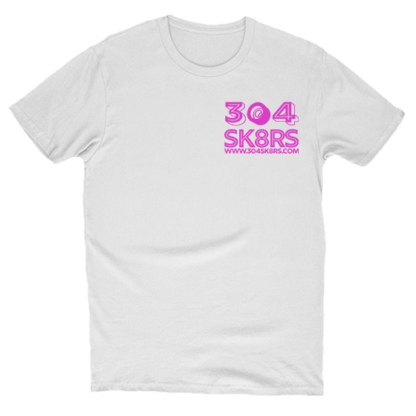 TSHIRT-WHITE-PINK-FRONT