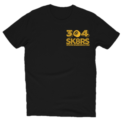 30412SK8RS-TSHIRT-BLACK-YELLOW-BACK